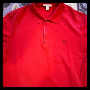 Burberry polo RED
